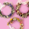 Dried Flower Crowns Wildflower dried flower crown. Luxury preserved flower crown. Everlasting rustic boho floral headpiece for weddings, brides, bridesmaids and even festivals. Handmade headband