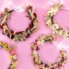 Dried flower crowns. Luxury preserved flower crown. Everlasting rustic boho floral headpiece for weddings, brides, bridesmaids and even festivals. Handmade headband