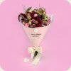 Pink and Red dried flower bouquet Anniversary flowers. Rich red and pink Dried flower bouquet for romance, love, valentine's Day, anniversary, girlfriend, wife, partner's birthday or special occasion